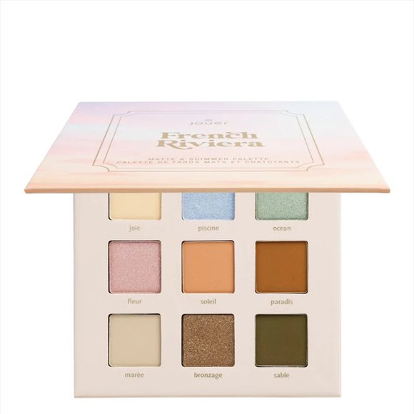 Jouer French Riviera Matte & Shimmer Eyeshadow Palette - Picture 2 of 2